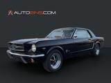 Ford Mustang 1964 1/2 Black plate - Ford Mustang aus 1965: Coupe