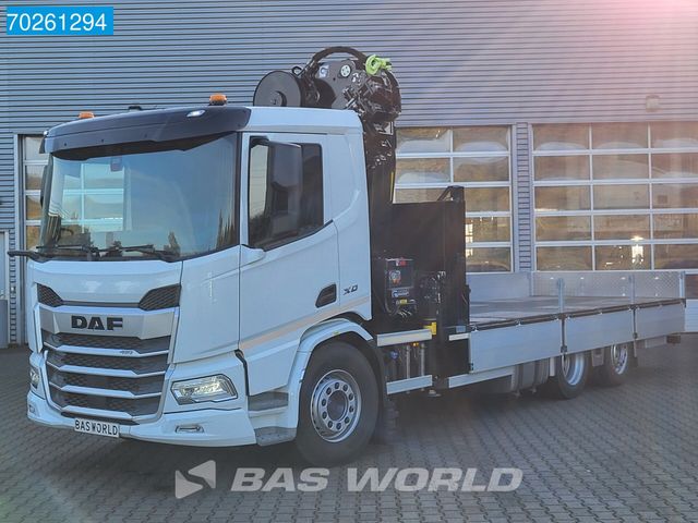 DAF XD 410 6X2 HIAB X-Hipro 418EP-5 Kran Crane Lift-