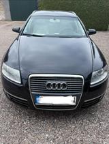 Audi A6 4F Automatik schwarz AHK TÜV 8/27 - Audi A6 aus 2007: Kombi