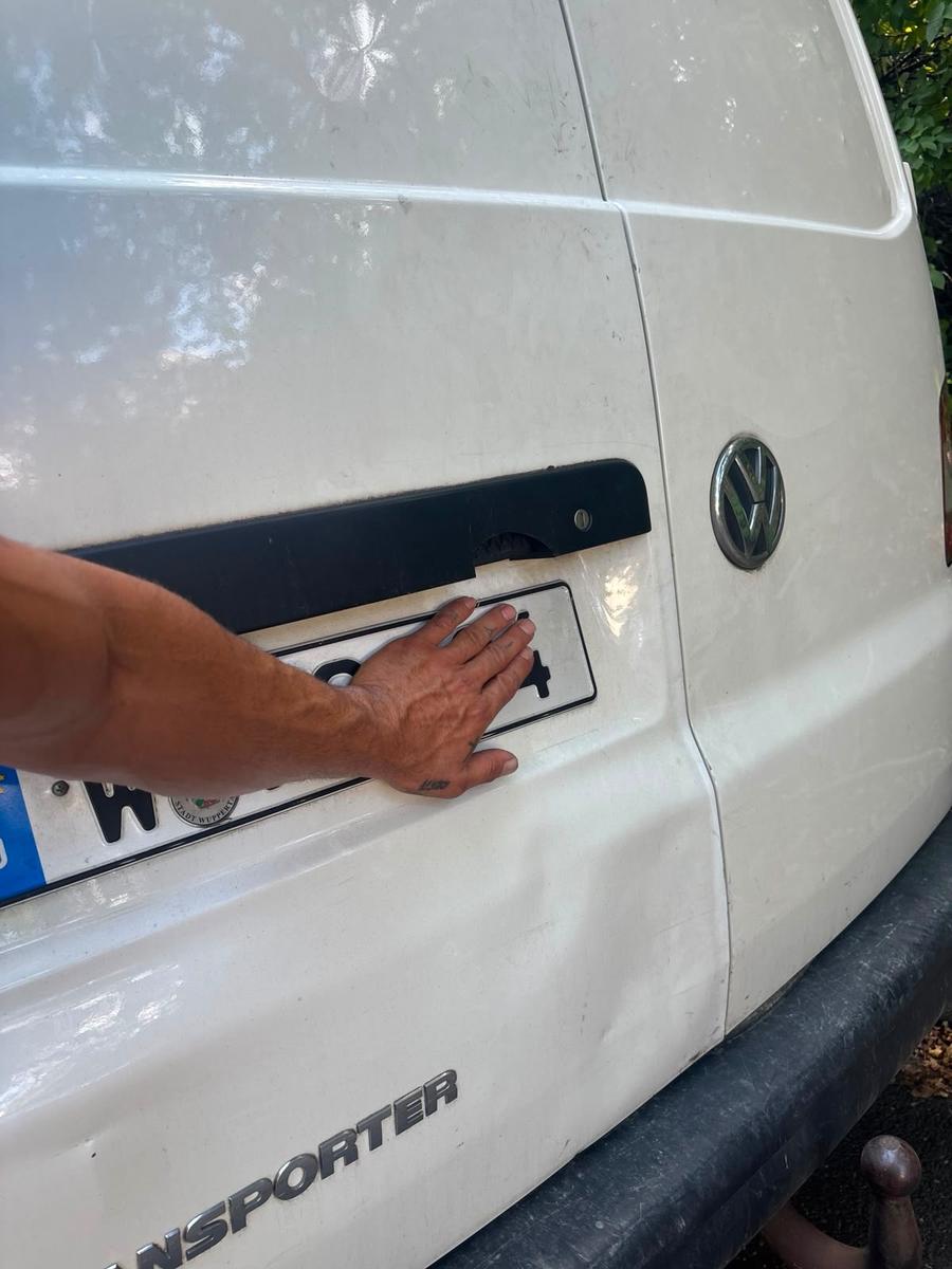 Volkswagen Transporter 2014 — вигляд ззаду