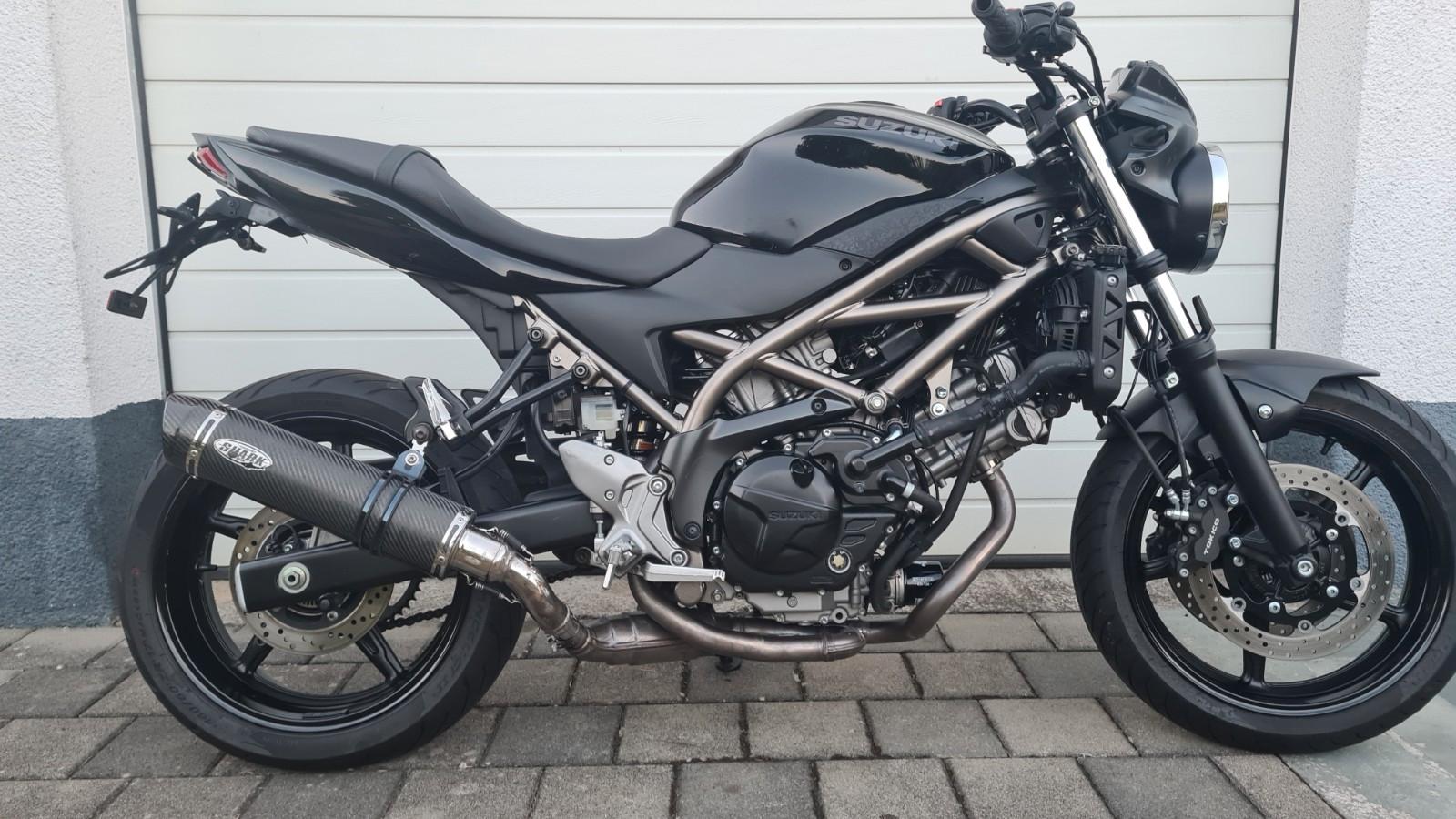 Suzuki SV650 ABS 35KW Shark Carbon