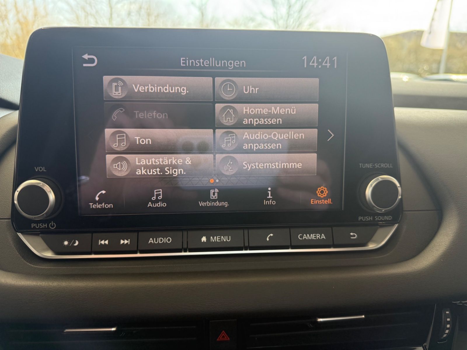 Fahrzeugabbildung Nissan Qashqai Acenta, Rückfahrkamera., Apple Car Play