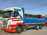 Scania  R500 V8 Atlas Kran 12,30 m Retarder Lift+Lenk - Scania R500 v8