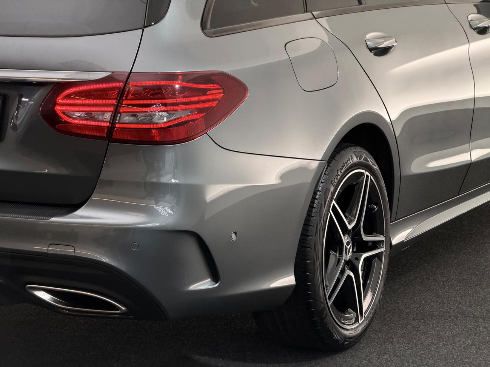 Mercedes-Benz C-Class *AMG LINE*NIGHT-LED-R.KAM-APPLE-SPUR-TEMPO, миниатюра 10