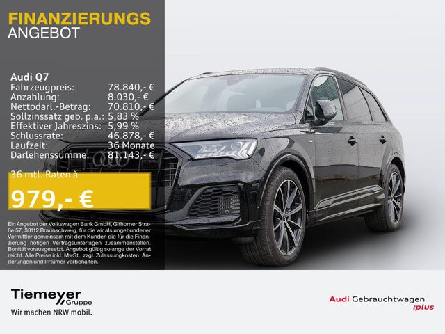 Audi Q7 55 TFSIe Q 2x S LINE LM21 2xASSIST B&O HuD