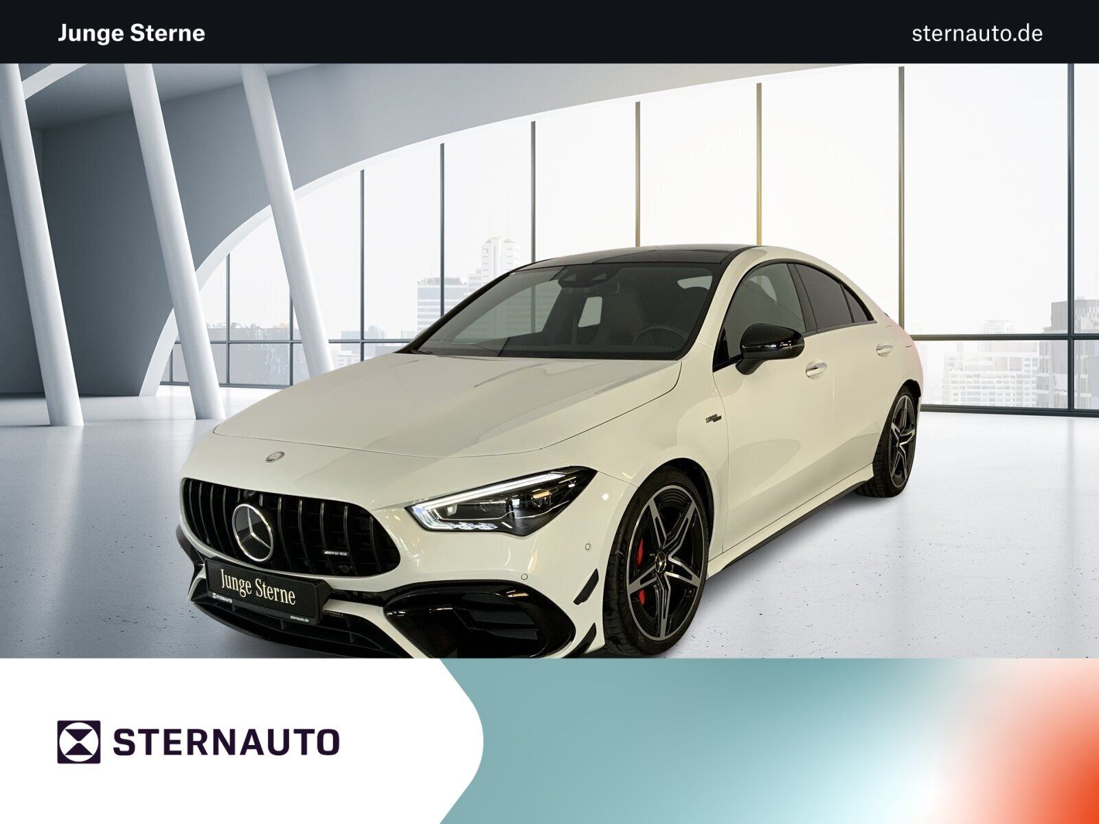 MERCEDES-BENZ CLA 45 S 4M Coupé Pano Night Aero Burm Multibeam