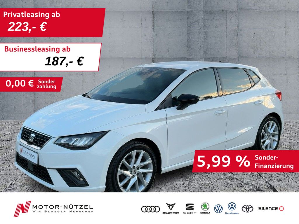 Seat Ibiza 1.0 TSI FR LED+NAV+APP+SHZ+GRA+PDC+DAB+17"