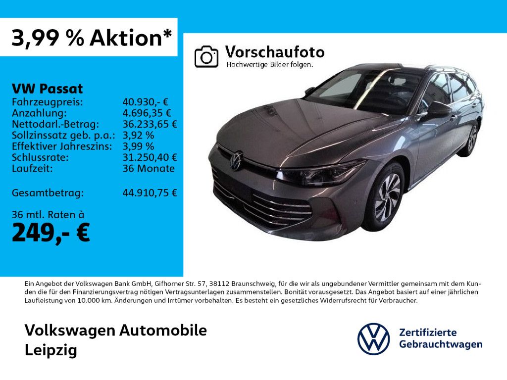 Volkswagen Passat 2.0 TDI Business*AHK*Standhzg.*HuD*ACC*IQ