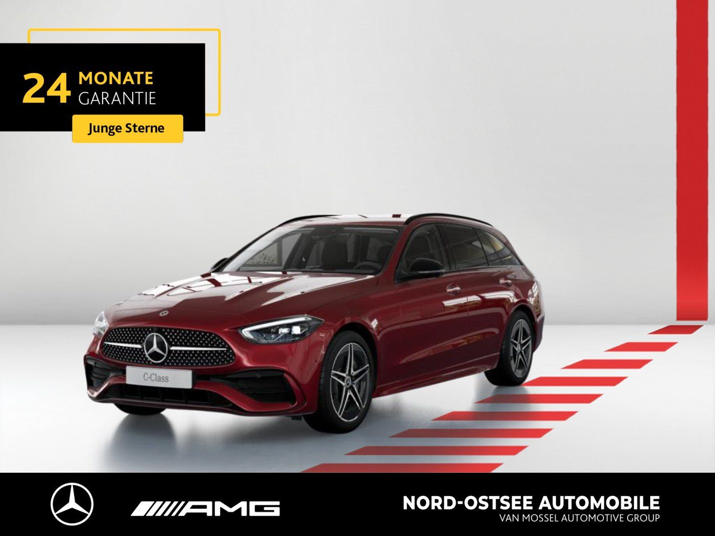 Mercedes-Benz C 180 T AMG NIGHT 360 KAMERA KOMFORT KEYLESS