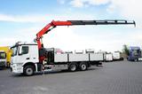 Mercedes-Benz ACTROS / 2543 / 6 X 2 / SKRZYNIOWY + HDS / FASSI - Mercedes-Benz Actros 2543