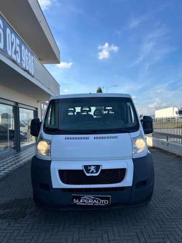 Peugeot boxer cabina 7 posti cassone