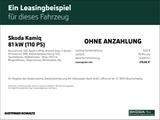 Skoda Kamiq Tour 1.0 TSI 110 PS Aktionsleasing 213 - E - Skoda: Aktion