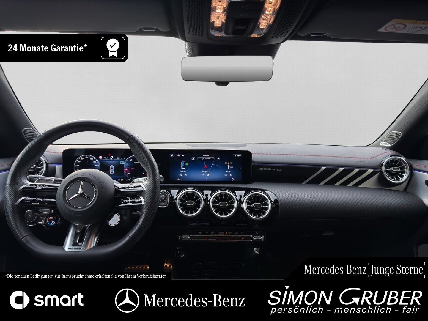 Fahrzeugabbildung Mercedes-Benz CLA 35 4M AMG Night Pano Perfo Sitz Memory Burm