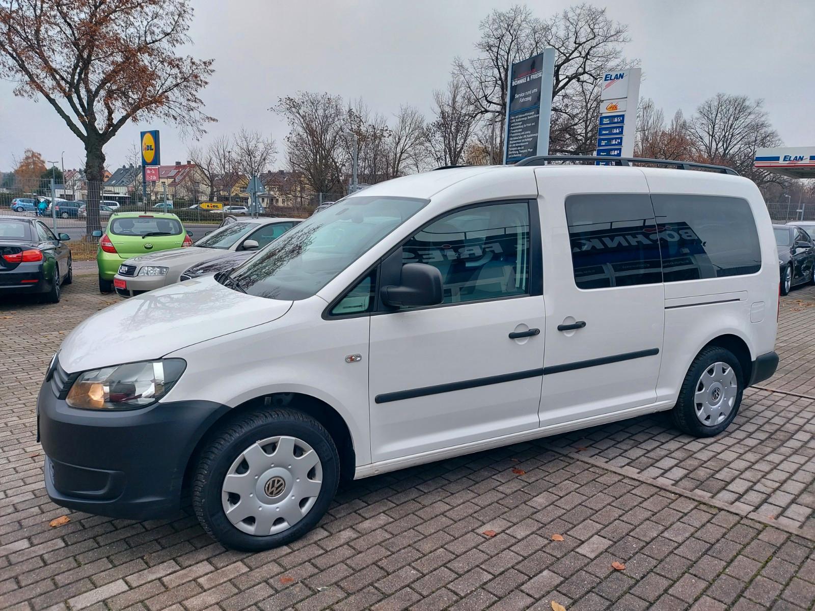 Volkswagen Caddy Kasten Maxi lang 5 Sitze Klima DSG AHK SHZ