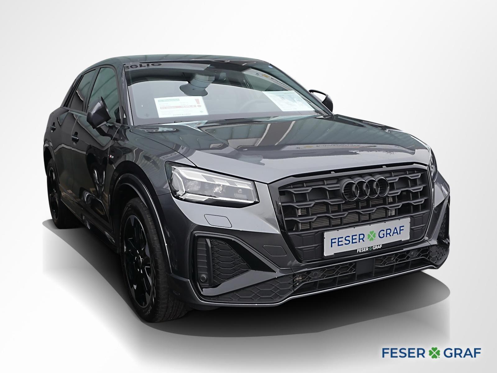 Audi Q2 35 TFSI 2x S line AHK Matrix Navi RüKa Sitzh.