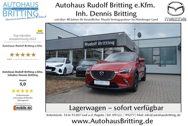 Mazda CX-3 2.0 SKYACTIV-Benzin 120PS Sports-Line Navi