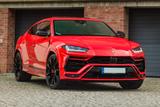 Lamborghini Urus Akrapovic Anima Full ADAS 23 Zoll - rote Lamborghini Urus