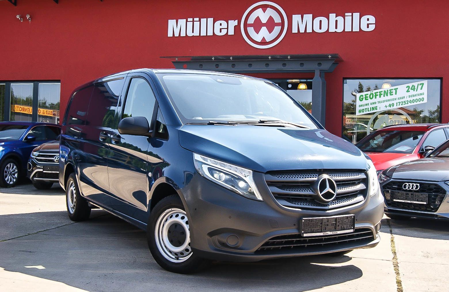 Fahrzeugabbildung Mercedes-Benz Vito Kasten 114 CDI lang Aut LED KAMERA PARKASSI