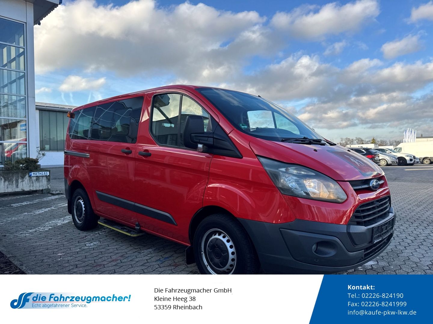 Fahrzeugabbildung Ford Transit Custom Tourneo 300 L1 *2056