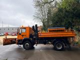 MAN 14.220 Kipper*4x4* Funk Kran*201.606 Km*Pflug*St - MAN 2003