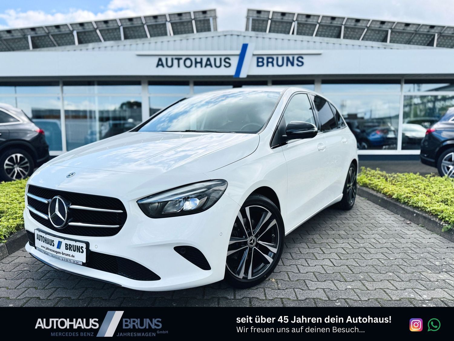 Fahrzeugabbildung Mercedes-Benz B 180 PROGRESSIVE & NIGHT, Autom., LED, EPH, Nav