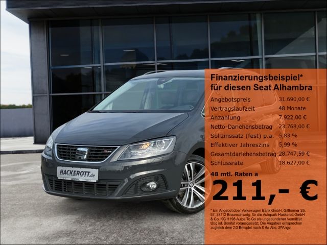 Seat Alhambra FR-Line 1.4 TSI 6-GANG Heckklappe+Schie