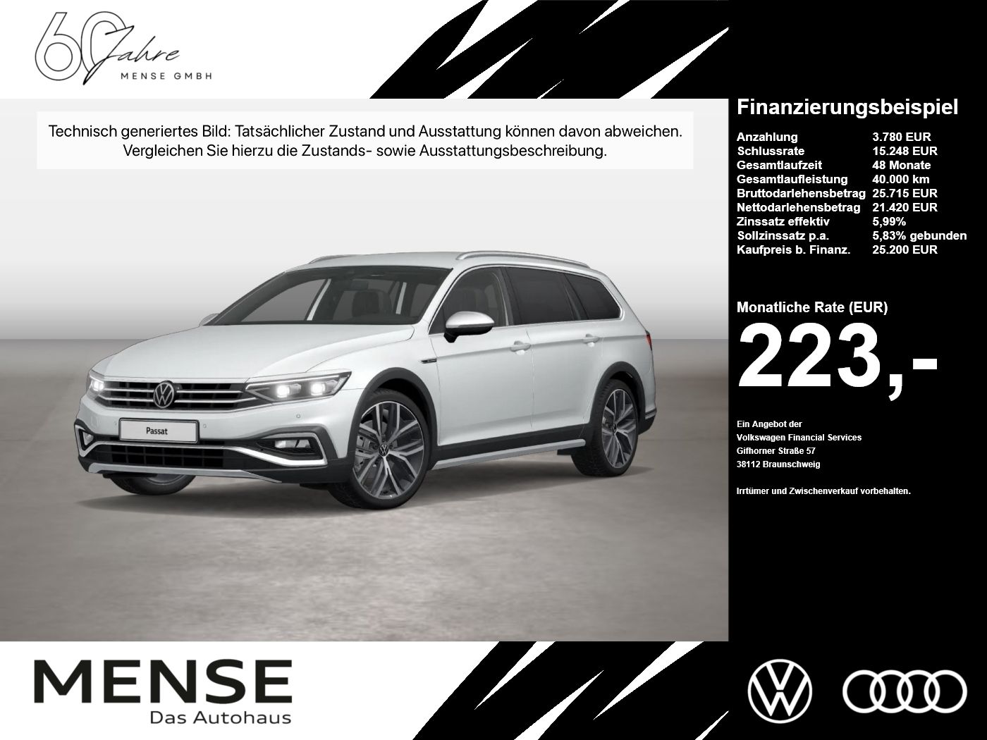 Volkswagen Passat Variant Alltrack 2.0 TDI 4-MOTION DSG