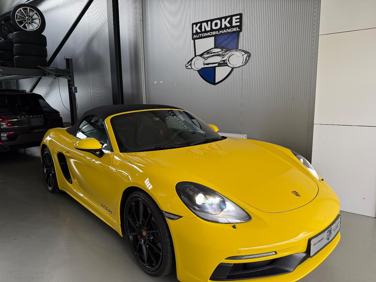 Porsche Boxster 718 GTS 4.0     PDLS, BOSE, SPORTABGAS