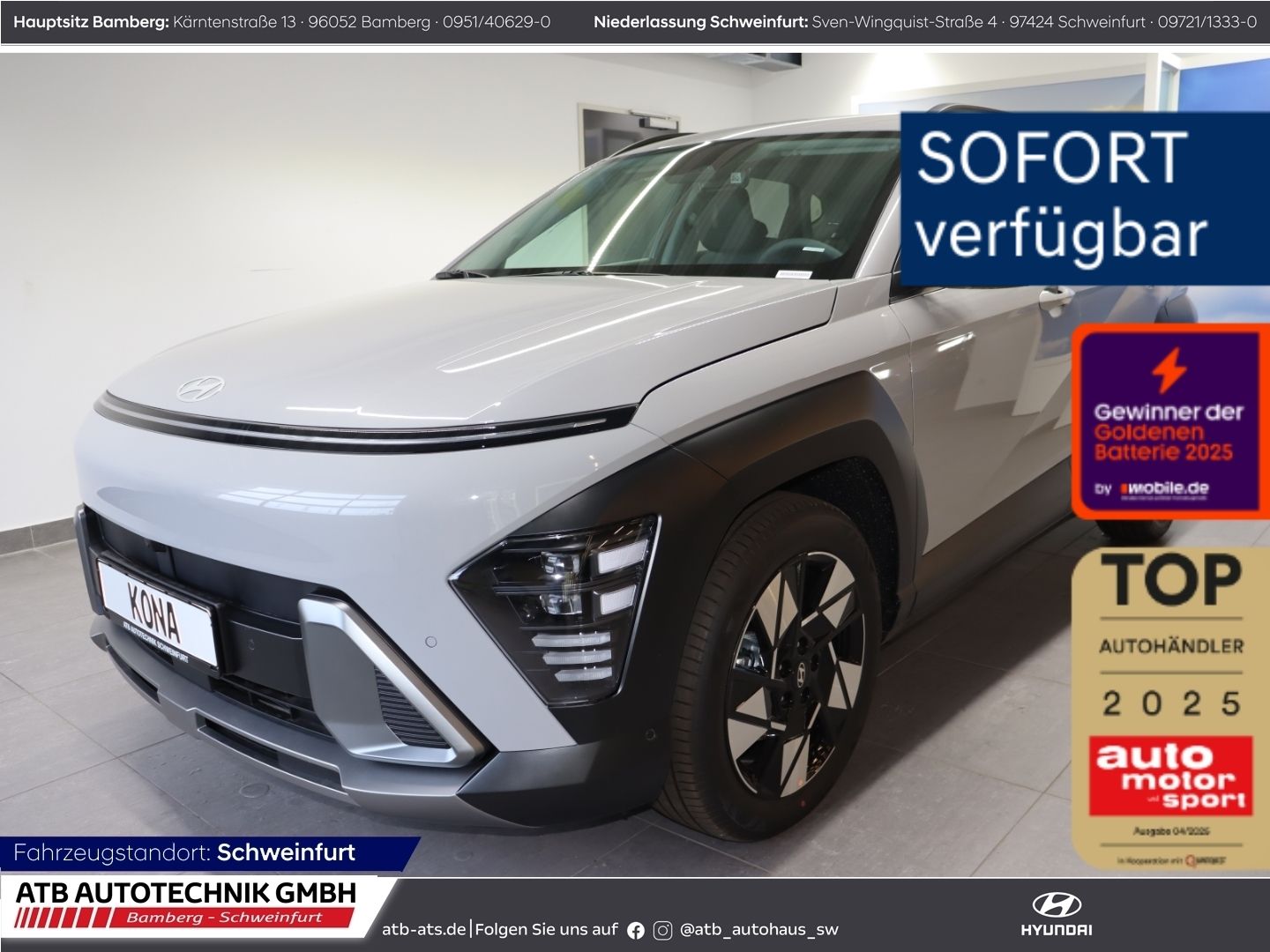 Hyundai KONA SX2 (MY26) 1.6 T-GDI (150 PS) DCT 2WD Prime