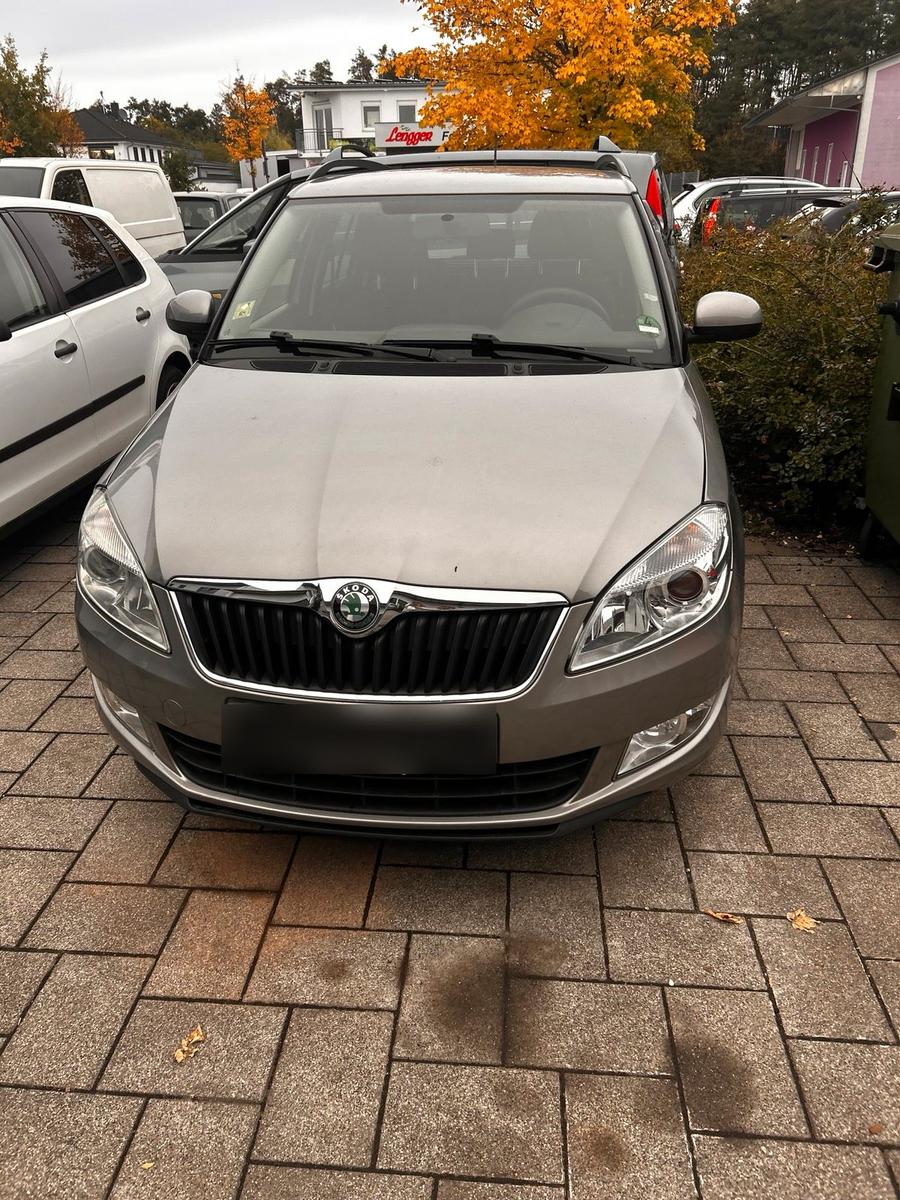 Skoda Fabia 2011 — rear view