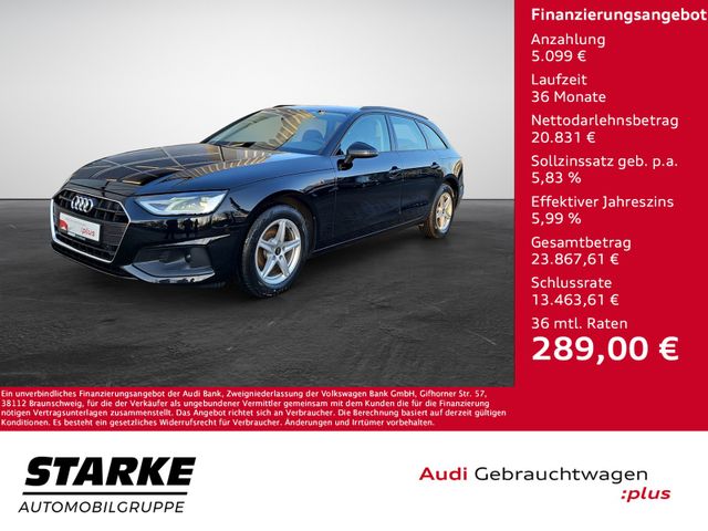 Audi A4 Avant 35 TDI S tronic NaviPlus APS-Plus SHZ F