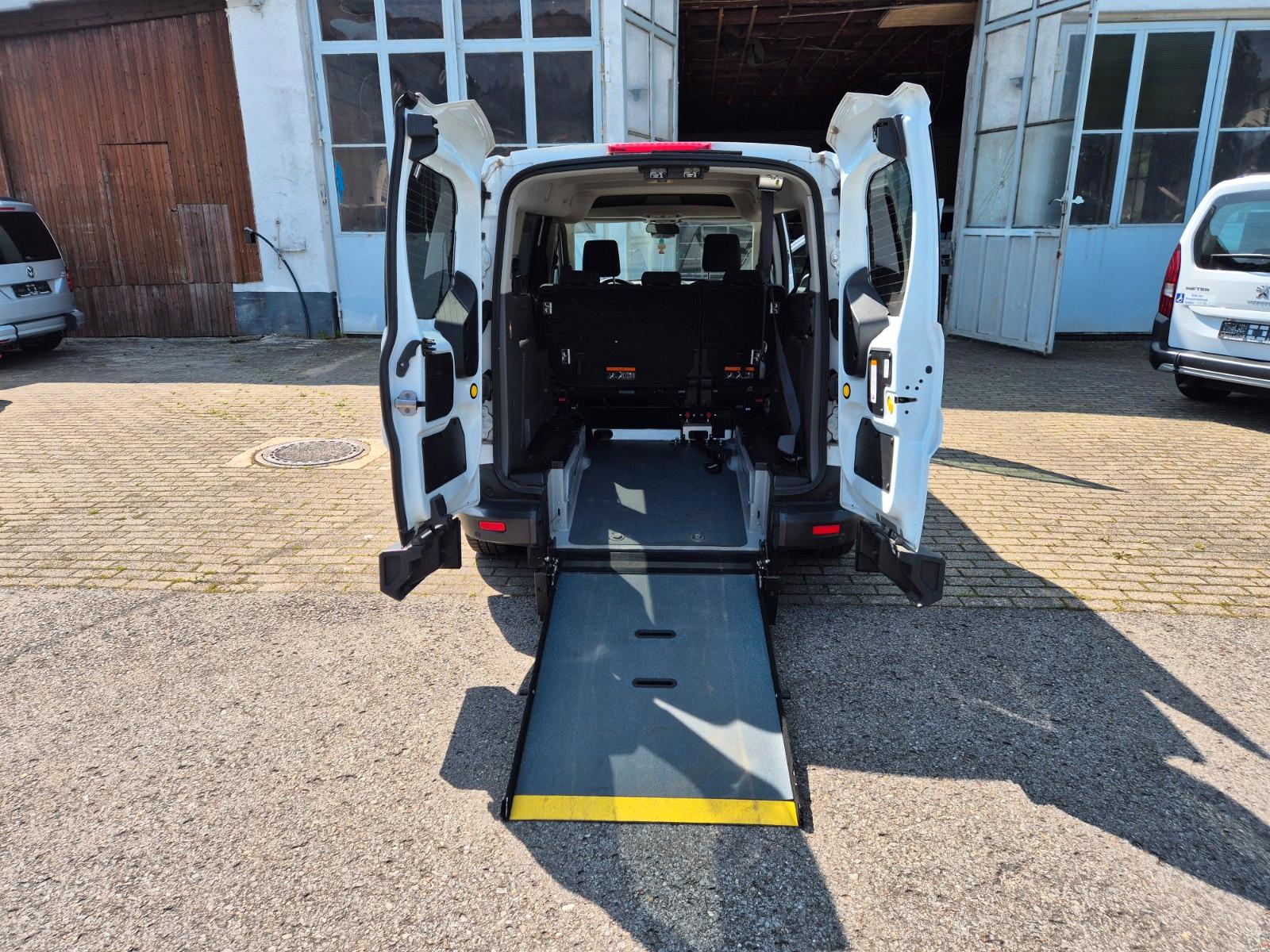 Ford Transit Connect lang-Wenderampe