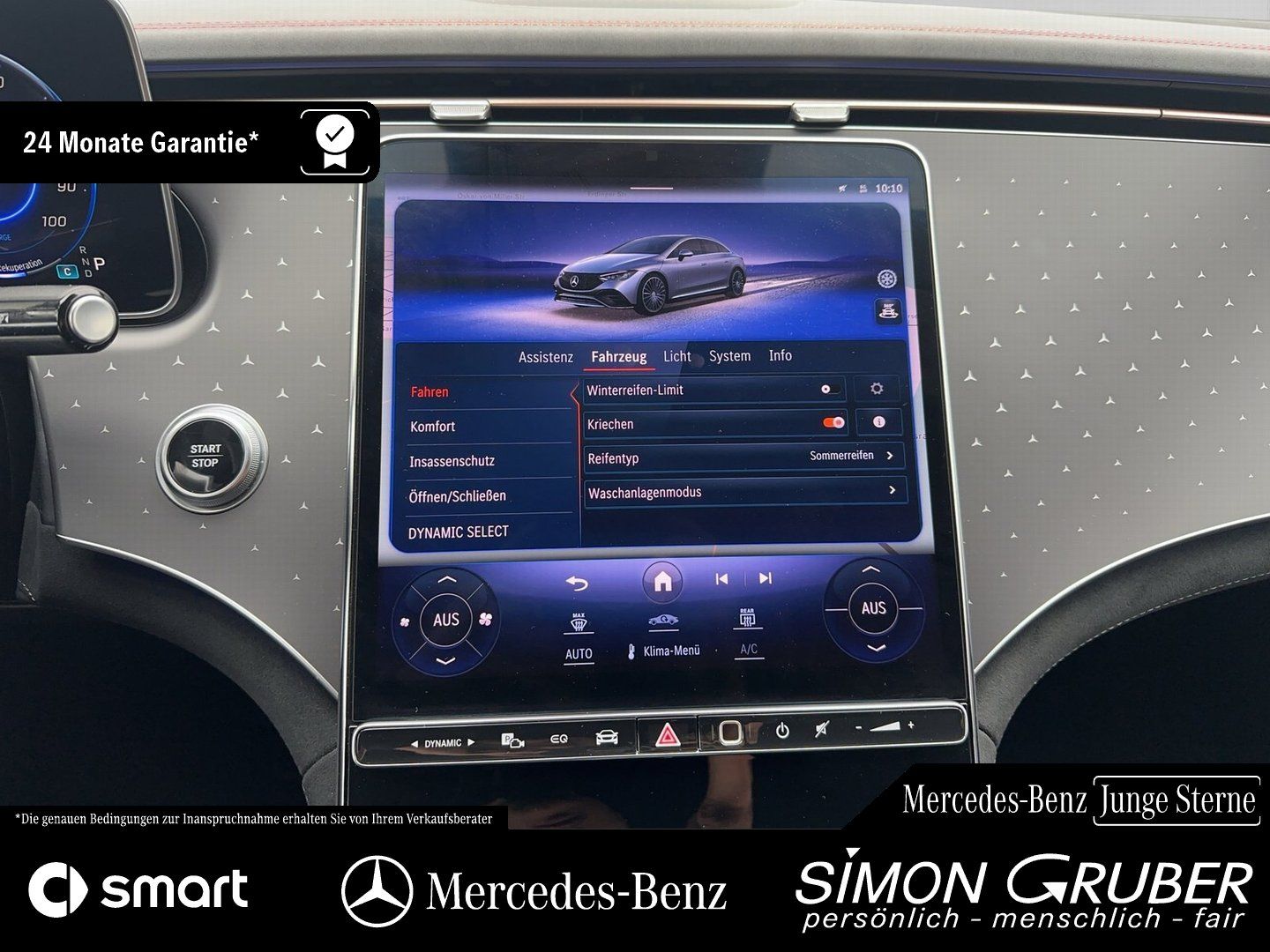 Fahrzeugabbildung Mercedes-Benz EQE 350 4M AMG Int/Ext Pano WP Distronic Md2024