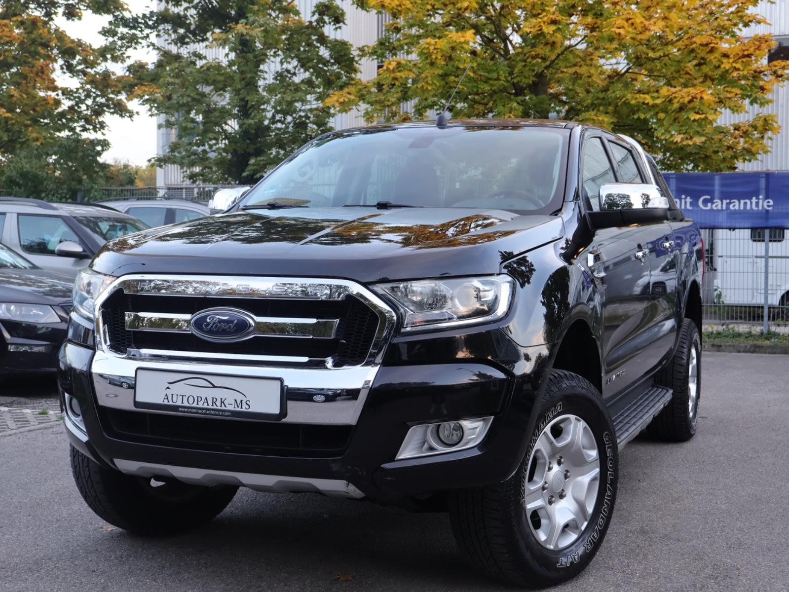 Ford Ranger Limited Double Cab 3.2 TDCi 5 cyl. 200 ch BVM 4x4 / Cuir / Caméra de recul / Pack Off-Road / Attelage 3,5 t