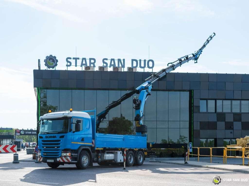 Scania  G450 6x4 PALFINGER PK 42002 SH Fly Jib  Crane