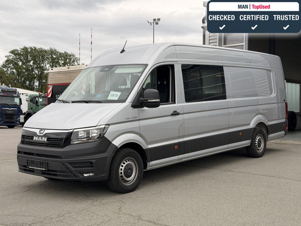 MAN TGE 3.180 4X2F SB, 7 Sitzer, extralang, AHK