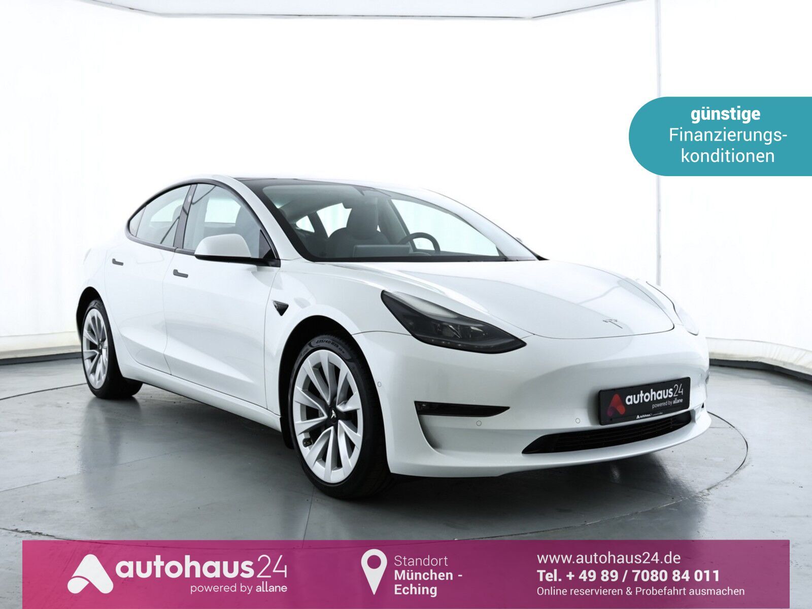 Tesla Model 3 Long Range Dual 75 kWh AWD LED Kamera
