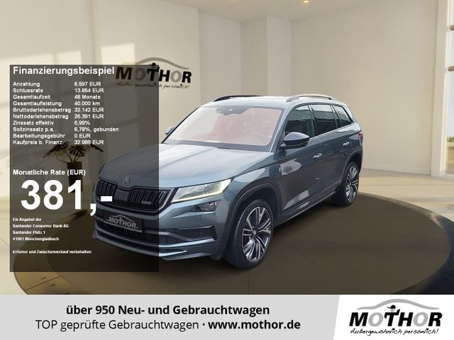 Skoda Kodiaq 2.0 Bi-TDI RS 360 4xSHZ AHK DynLi KAM LM