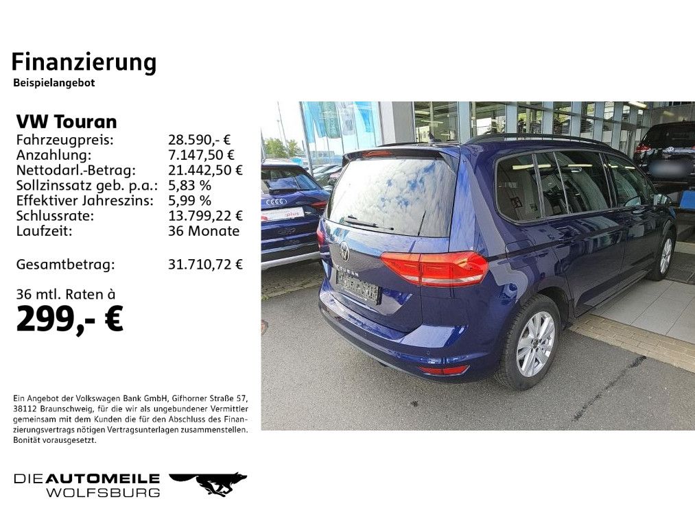 Volkswagen Touran 1.5 TSI Comfortline ACC foto 2