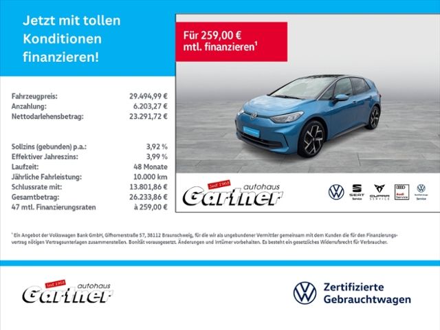 ID.3 PRO 58kWh NAVI REAR VIEW ERGO ACTIVE ACC LE