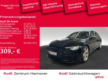 Audi Leasingangebot: Audi S6 Avant 55 TDI quattro Kamera LED Memory virtua