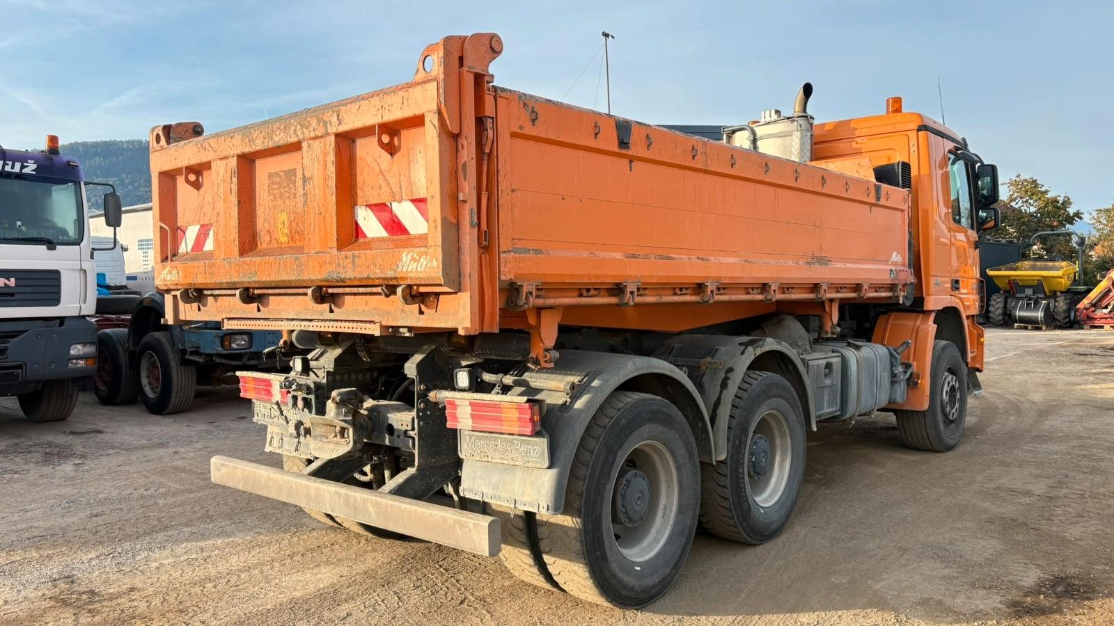 Mercedes-Benz ACTROS 3346 6X4 3 sided meiller bordmatic
