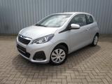 Peugeot 108 Active 1.0 72 VTi Klima - silberne Peugeot 108