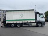 Mercedes-Benz Actros 2542 L Schiebeplane Heckkran AHK Klima - Mercedes-Benz Wechselfahrgestell Actros