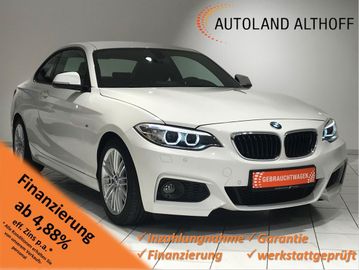 BMW 218 d M Sport Coupe NAV BT USB BI-XEN PDC KLIM