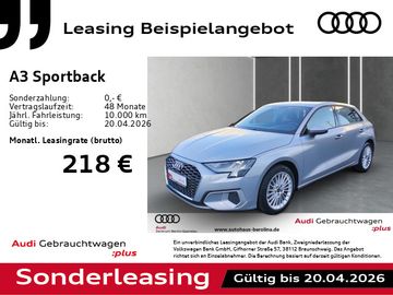 Audi Leasingangebot: Audi A3 Sportback 35 TFSI Adv. *Smartph.-int.*SHZ*