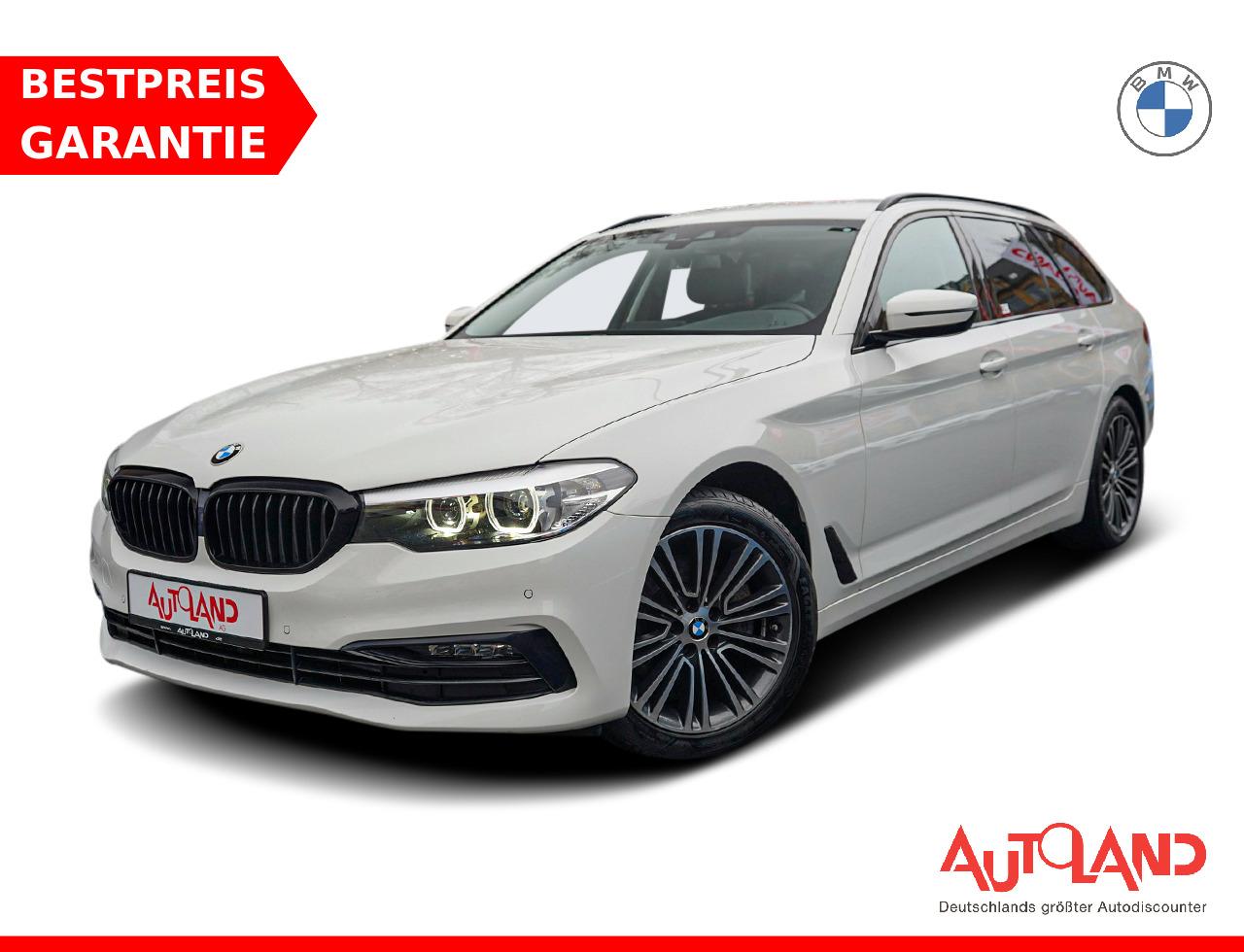 BMW 520d Sport Line LED Totwinkel AHK Navi PDC DAB