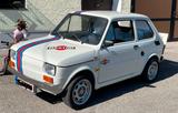 Fiat 126 Martini Oldtimer - weiße Fiat 126
