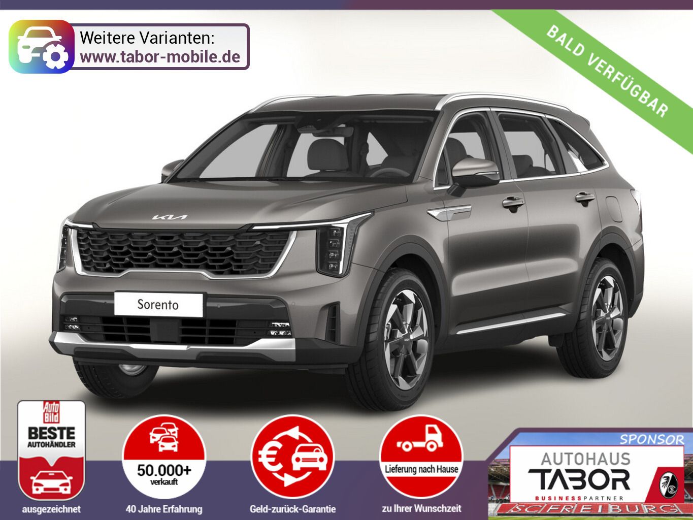 Kia Sorento MY27 4WD 7S El.Heckkl El.Sitz UVP-28%*