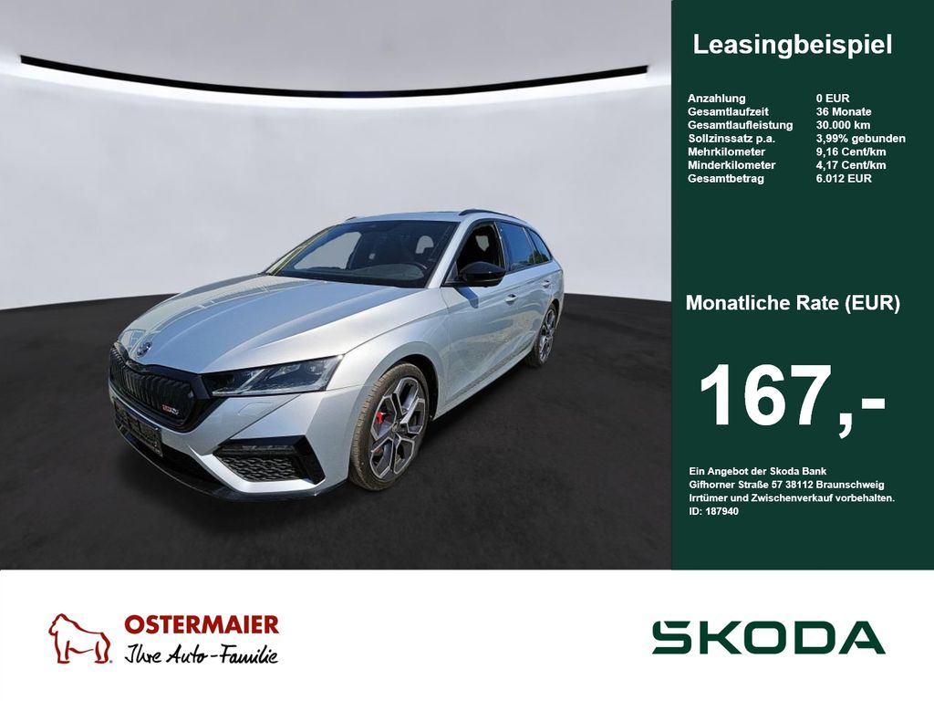 Skoda Octavia Combi RS 2.0TSI DSG EDITION.LED.NAV.AHK.